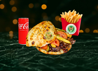 Et Döner Menü – 100 Gr Tombik Ekmek + Patates + İçecek görseli