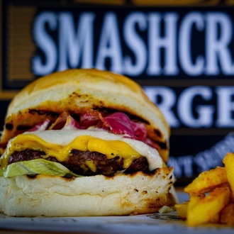 İsli Çerkez Smash Burger Menü görseli