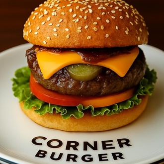 Corner Hot Burger görseli