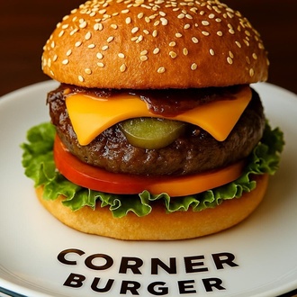 Corner Double Cheeseburger görseli