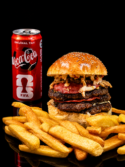 Volkano Burger Menü görseli