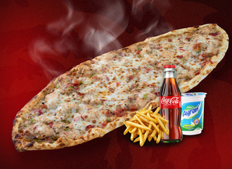 Katkat Tavuklu Pideco Menüm görseli