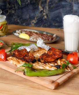 Tavuk Pirzola + İçeçek görseli