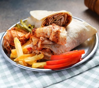 Tek Lavaş Tavuk Döner görseli