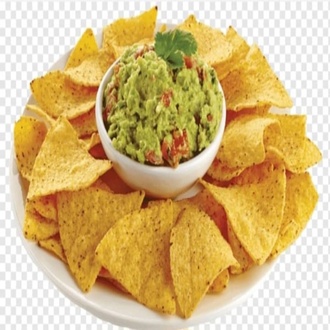 Nachos Guacamole (Avokadolu) görseli