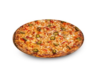 Acılı Tavuk Pizza (28 Cm) görseli
