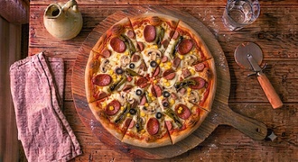 Karışık Pizza (28 Cm) görseli
