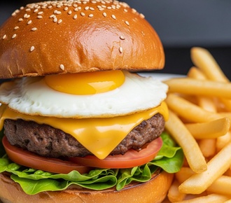 Protein Burger Menü görseli