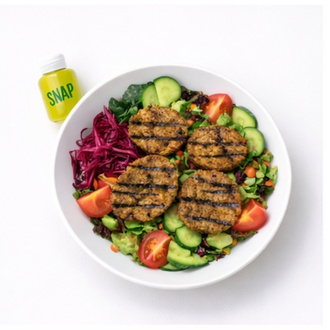 Izgara Köfteli Salata görseli