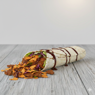Doritoslu Mega Çiğ Köfte Dürüm (150 Gr.) görseli