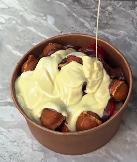 Lotuslu & Muzlu Bowl Waffle (750 Cc) görseli