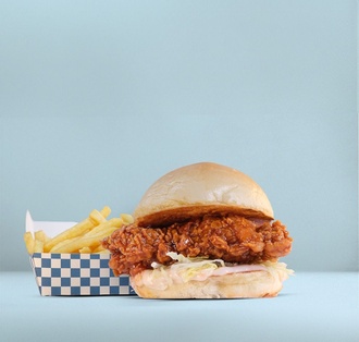 Chili Honey Bbq Burger görseli