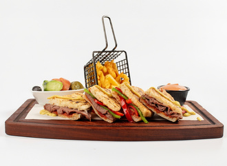 Kavurmalı Kare Tost görseli