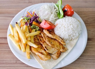 Acılı Tavuk Sote & Pirinç Pilavı görseli