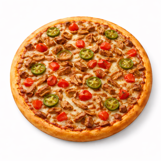 Tavuk Dönerli Pizza (Büyük) görseli