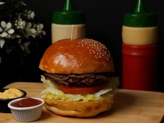 Atom Dönerli Burger Menü görseli