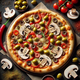 Büyük Boy  Pizza Menü görseli