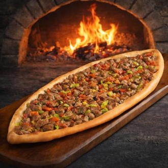 Kuşbaşılı Pide görseli
