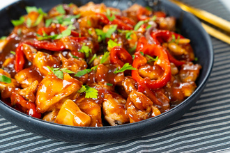 Meksika Usulü Tavuk Fajita görseli