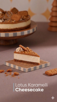 Lotus Karamelli Cheesecake görseli