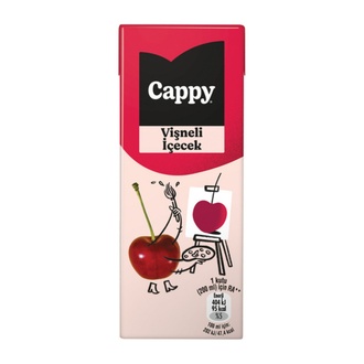 Cappy Vişneli Meyve Suyu Karton Kutu 200 Ml görseli