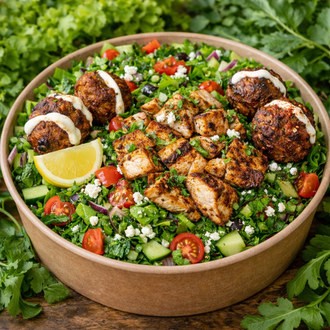 Tavuklu Sezar Salata görseli