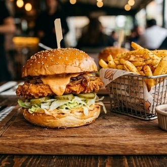 Classic Tavuk Burger Menü görseli