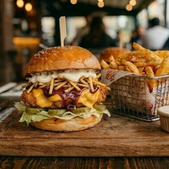 Mayo Tavuk Burger Menü görseli