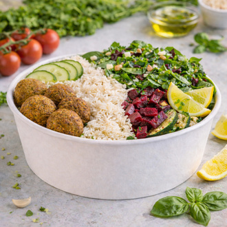 Falafel & Basmati Salata görseli