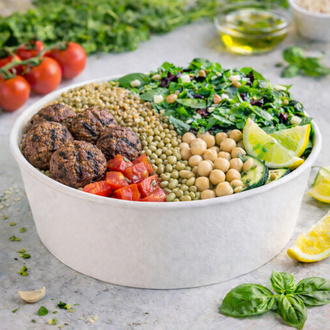Izgara Köfte Salata görseli
