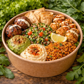 Tavuk & Sebze Bowl görseli