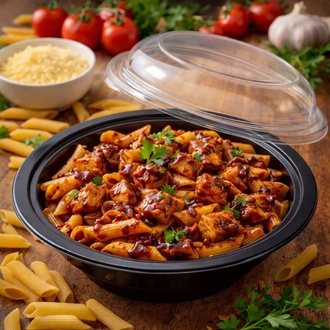 Bbq Soslu Tavuklu Penne görseli