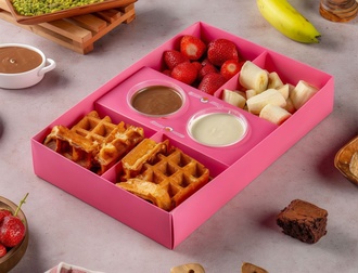 Brüksel Waffle Box (2 Kişilik) görseli