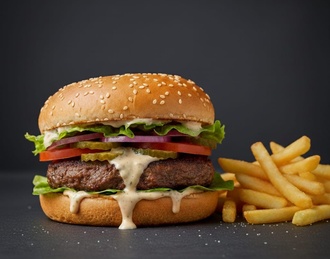 Clasik Burger görseli