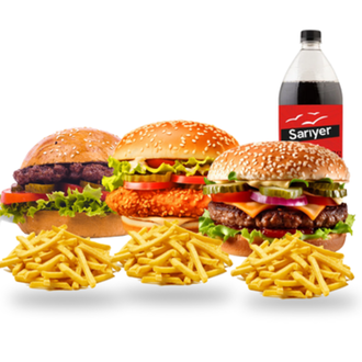 3X3 Menü (3 Kişilik) görseli