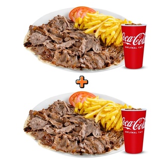 1 Alana 1 Bedava Porsiyon Et Döner Yanında 2 Adet İçecek Bedava görseli