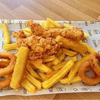 Kemiksiz Çıtır Tavuk Tabağı görseli