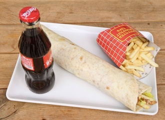 3'Lü Lavaşlı Tavuk Döner Menü görseli