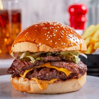 Belçika Steak Burger görseli