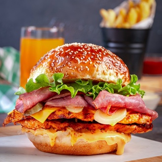 Belçika Special Chicken Burger görseli