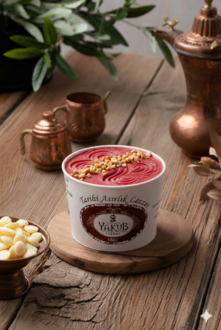 Frambuazlı İrmik Helvası Dondurmasız (Büyük Boy) görseli