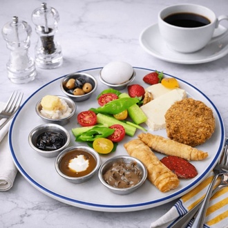 Keyifli Kahvaltı Tabağı görseli