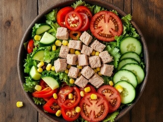 Ton Balıklı Salata görseli