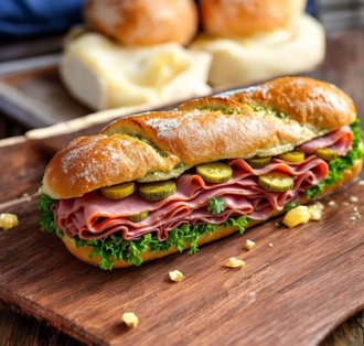 Mix Beef Sandviç (18 Cm.) görseli