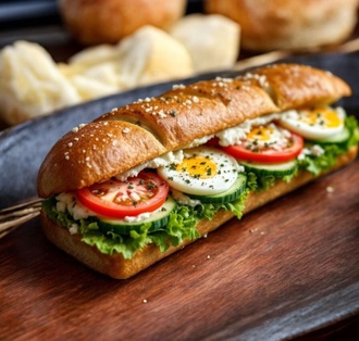 Yumurtalı Sandviç (30 Cm.) görseli