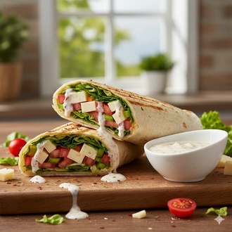 Sebzeli Wrap görseli