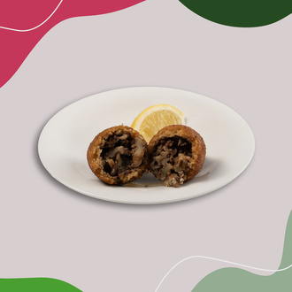 İçi Ceviz Ve Baharatlarla Harmanlanan Kıyma Dolgulu, Ağızda Dağılan, Çıtır Çıtır İçli Köfte (~250 Kcal) görseli