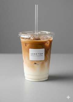 Iced Caramelized Banana Latte görseli