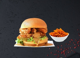 Hardal Mayonezli Cool Burger görseli
