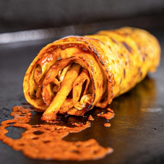 Mantarlı Hatay Usulü Tavuk Döner Dürüm görseli